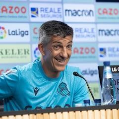 Imanol: “Firmo perder contra el Barcelona y entrar en Europa”