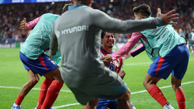 Giménez llora, el Metropolitano baila