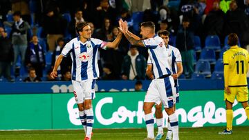 29/10/23  PARTIDO SEGUNDA DIVISION
CD LEGANES - VILLAREAL B VILLAEALB FILIAL
SERGIO GONZALEZ PRIMER GOL 1-0 ALEGRIA