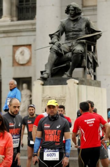 Las imágenes de la Media Maratón por las calles de Madrid