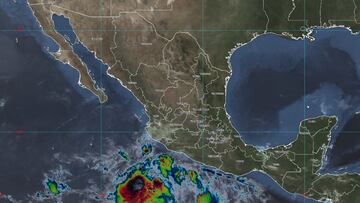 Depresión Tropical 16-E toca tierra en México: trayectoria, estados afectados y dónde suspendieron clases