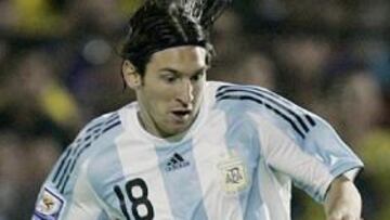 <b>EL SUEÑO DE LOS JJOO.</b> Messi sueña con participar con Argentina en los JJOO de Pekín.