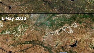 AEMET comparte la deprimente imagen de España captada por Copernicus