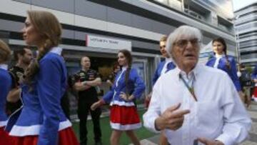 Bernie Ecclestone.