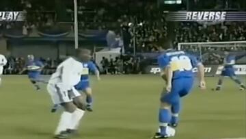 18 años de la exhibición de Riquelme ante el Madrid: Makélélé aún le busca