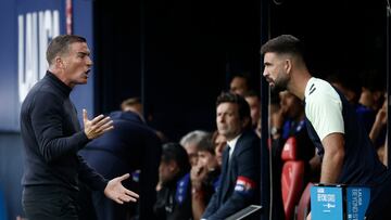 El entrenador de Las Palmas Luis Carri車n