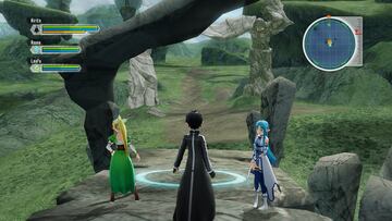 Captura de pantalla - Sword Art Online: Lost Song (PS3)