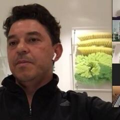 Así fue la charla de Gallardo con los chicos de las Inferiores