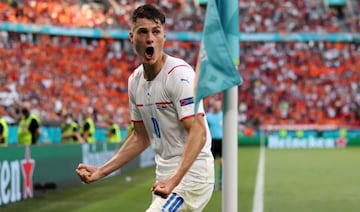 Patrik Schick scored his fourth goal of Euro 2020 as the Czech Republic surprised the Netherlands in Budapest.