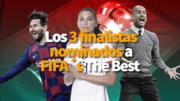 Conoce a los finalistas de los premios FIFA The Best