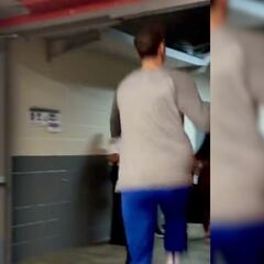 Dwight Powell goes viral after smacking head on wall