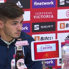 Brahim: "Hay que centrarse en el jueves y luego, en el domingo"