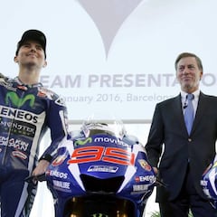 El jefe de Yamaha: "¿Si echamos de menos a Lorenzo? No"