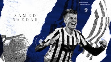 Oficial: Bazdar, sexto fichaje del Real Zaragoza