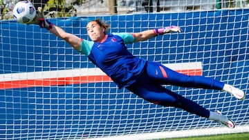 Cata Coll, preparada para ser el muro azulgrana en la Copa