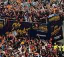 La celebración del Barcelona campeón de Liga