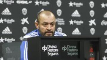 Nuno, técnico del Valencia.