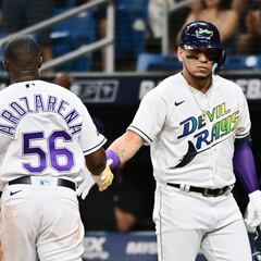 Randy Arozarena e Isaac Paredes en el top 100 de los mejores peloteros en la MLB