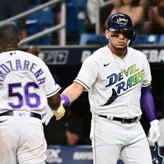El mexicano Isaac Paredes saldría de los Tampa Bay Rays junto con Randy Arozarena
