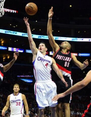 J.J. Redick y Nicolas Batum.