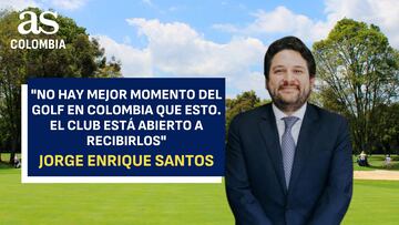 Jorge Santos, del balance del Abierto de Colombia al presente del golf en el país