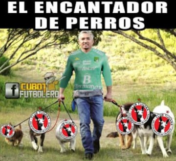 Los memes disfrutaron del juego de locura entre Xolos y León