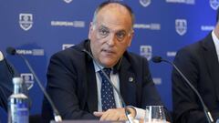 Tebas: "Los ingresos comerciales y por traspasos, nuevos motores de LaLiga"
