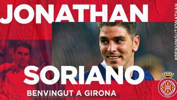 Jonathan Soriano, nuevo jugador del Girona