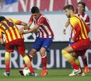 El Atlético reclamó la segunda amarilla para Busquets