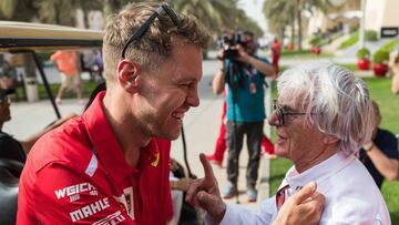 Ecclestone espera que Ferrari no juegue sucio con Vettel