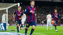 Barcelona y Messi golpean primero al Atlético Madrid