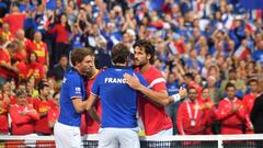 Ramos y Granollers maquillan el resultado: 3-2 para Francia