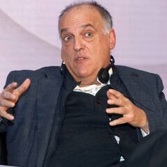 Tebas pide a la RFEF que "coja toro por los cuernos" ante la huelga en la Primera Iberdrola