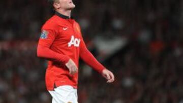 Rooney, duda ante el Liverpool por un golpe en la cabeza
