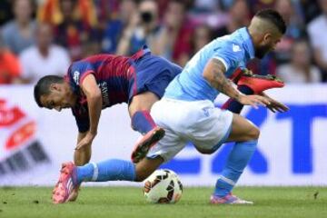 Pedro Rodríguez y Lorenzo Insigne.