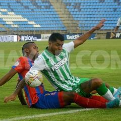 Unión Magdalena 2 - 2 Atlético Nacional: Resultado, resumen y goles