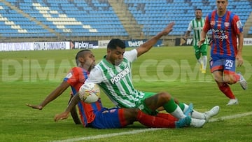 Unión Magdalena 2 - 2 Atlético Nacional: Resultado, resumen y goles
