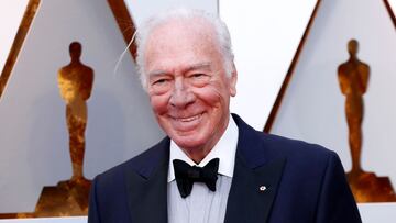 Imagen de Christopher Plummer en la gala de los Óscar.