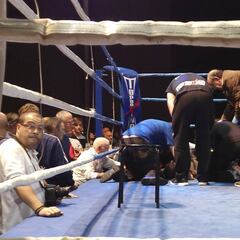 El boxeador Saúl Tejada sube a planta y respira por sí mismo