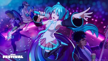 fortnite hatsune miku skin objetos