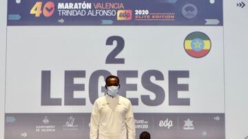 Legese correrá con el dorsal 2.