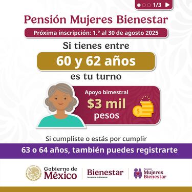 Pensión Mujeres Bienestar: estos requisitos debes cumplir para registrarte y cobrar 3 mil pesos