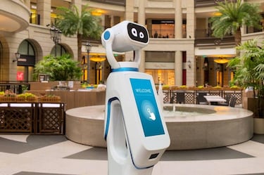 Heasy, el Kiosko robot interactivo.
