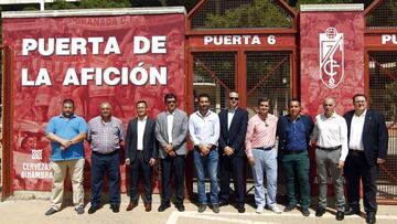 La afición granadinista ya tiene su puerta en Los Cármenes