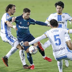 El Leganés inicia un mes infernal