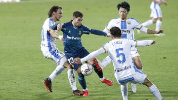 El Leganés inicia un mes infernal