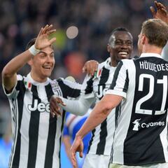 La Juve se consuela en la Liga alejando al Nápoles