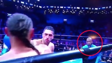 Brutal golpiza en pelea de boxeo: atención a la cara del árbitro