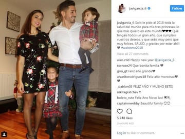 Los mensajes y las felicitaciones por Año Nuevo de los futbolistas