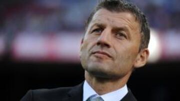 Djukic, ante su primera final con el Córdoba.